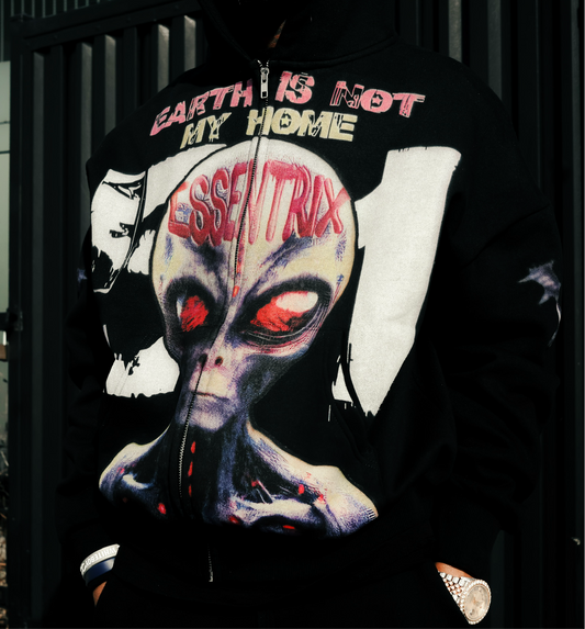 THE EARTH IS NOT MY HOME ZIP UP