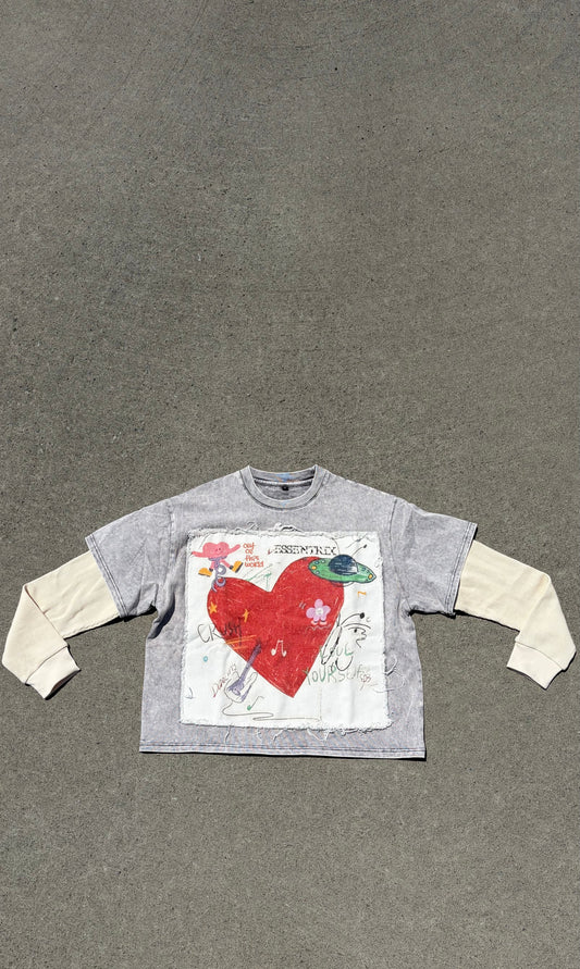 Freestyle Double Layered Long Sleeve Tee