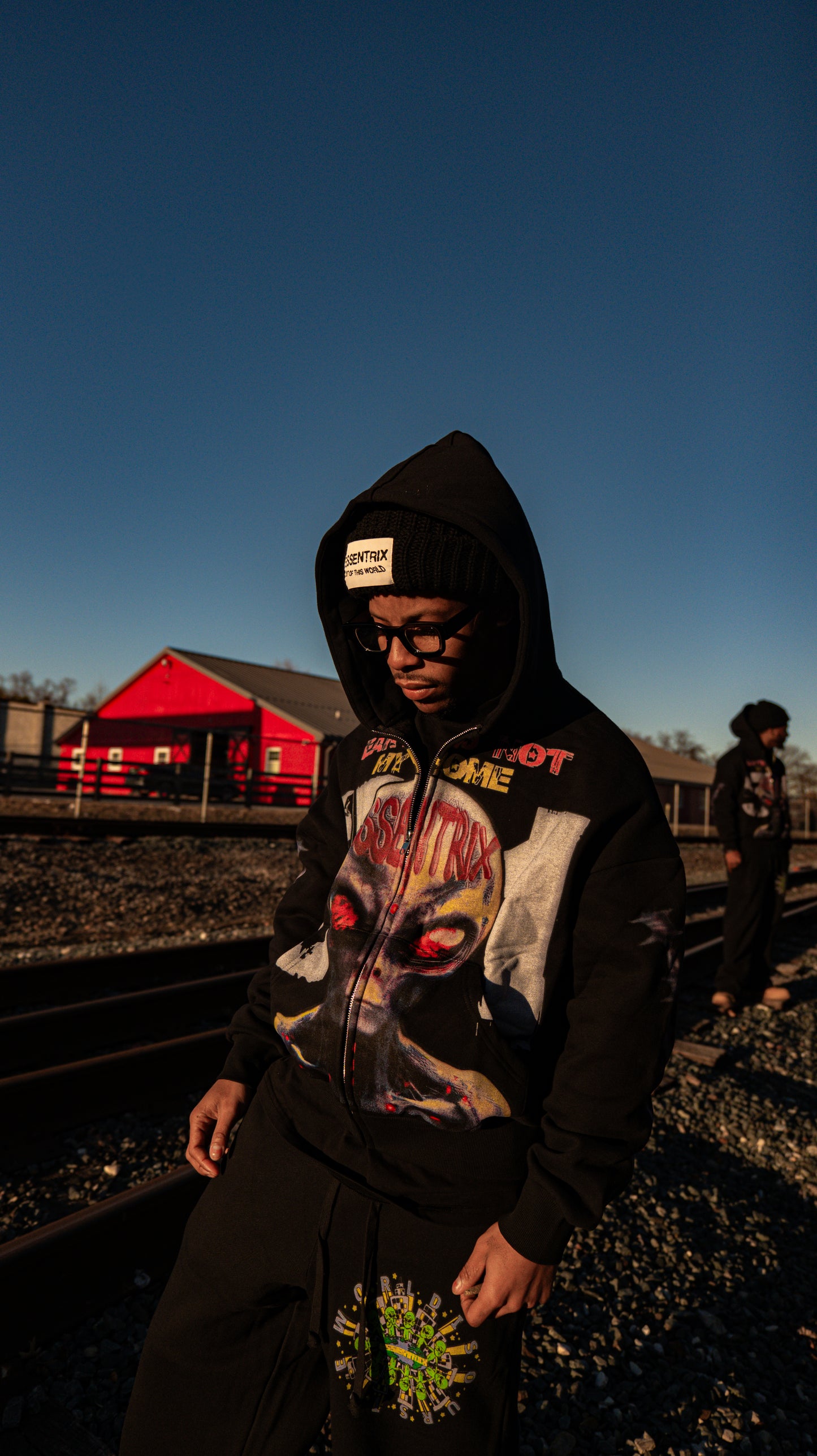 THE EARTH IS NOT MY HOME ZIP UP