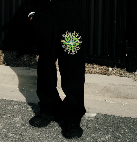 THE WORLD IS OURS SWEATPANTS